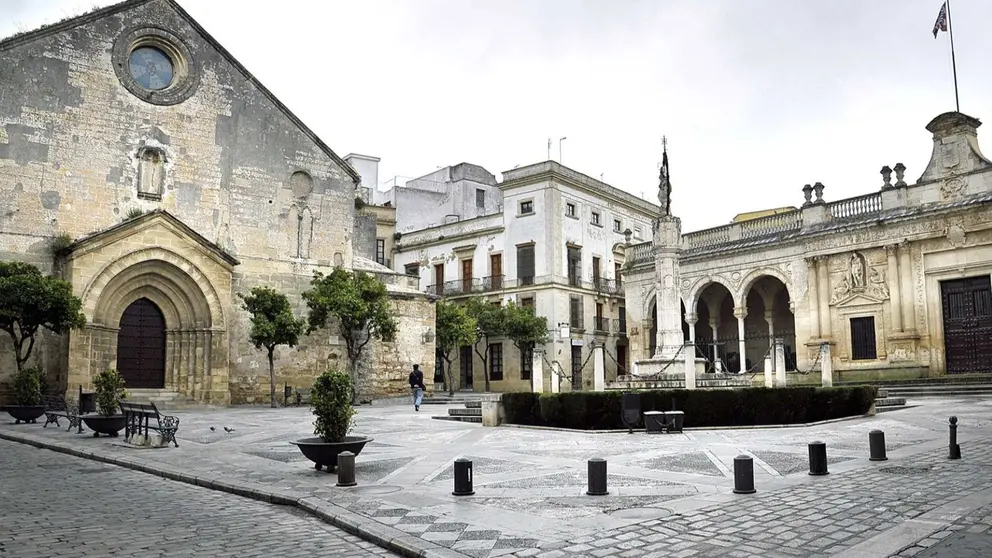 Plaza de La Asunci&oacute;n en Jerez