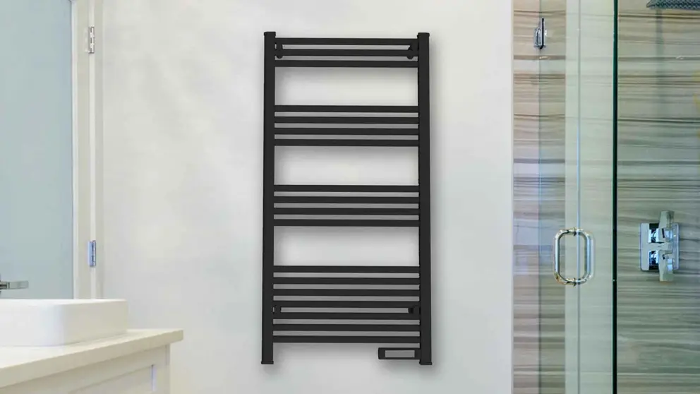 Radiador toallero el&eacute;ctrico NTW 11B de 500 W PURLINE en Leroy Merlin