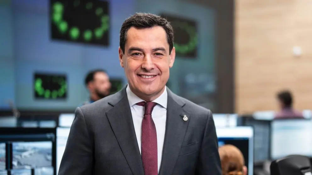 Juanma Moreno, presidente de la Junta de Andaluc&iacute;a