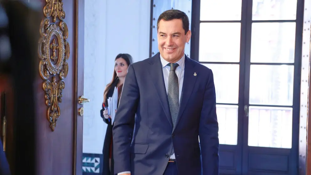 Juanma Moreno, presidente de la Junta de Andaluc&iacute;a