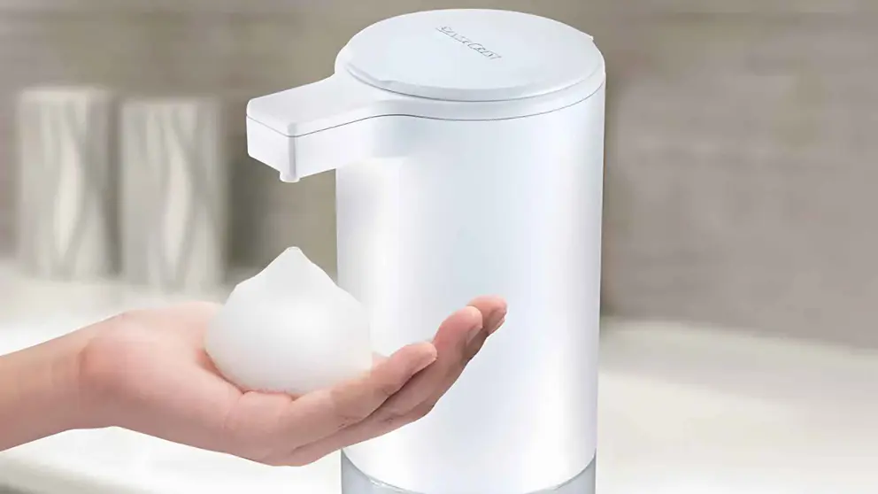Dispensador de jab&oacute;n en espuma con sensor Silver Crest de Lidl