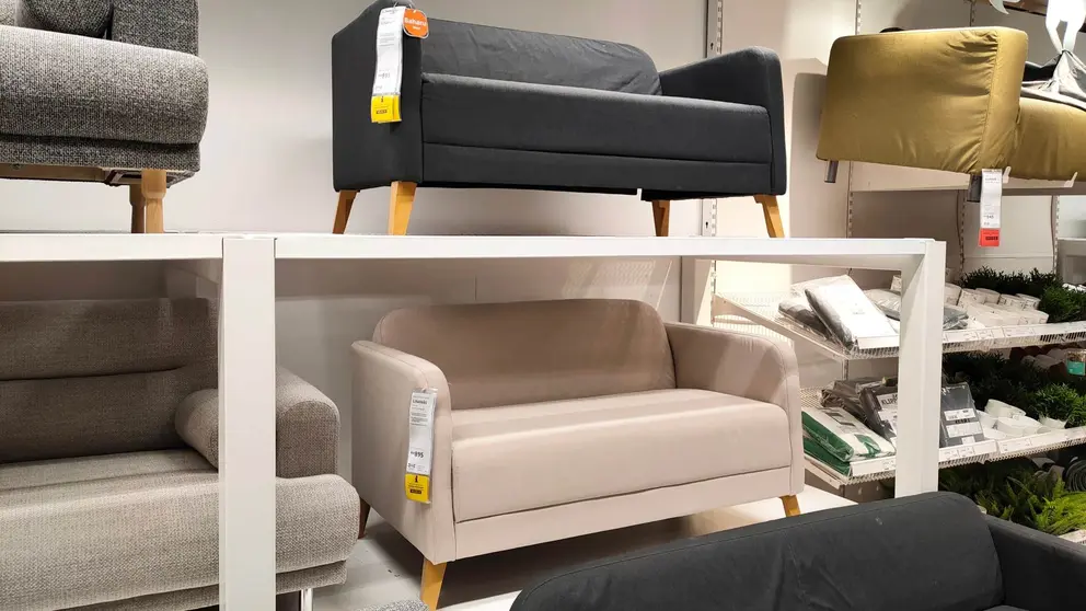 Secci&oacute;n de sof&aacute;s de IKEA