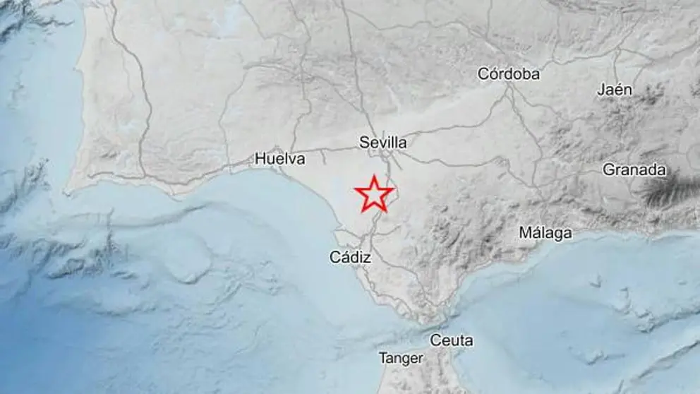El terremoto ha tenido su epicentro en Las Cabezas de San Juan