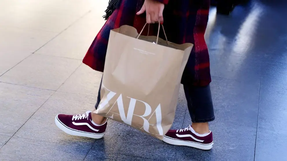 Bolsa de compra de tienda ZARA