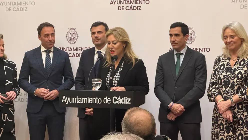 Carolina Espa&ntilde;a y Bruno Garc&iacute;a han realizado el anuncio en C&aacute;diz