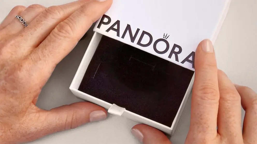 Caja de joyas de Pandora
