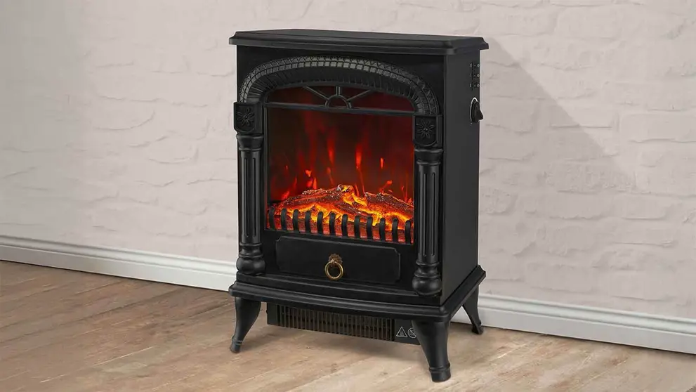 Chimenea el&eacute;ctrica de LIDL