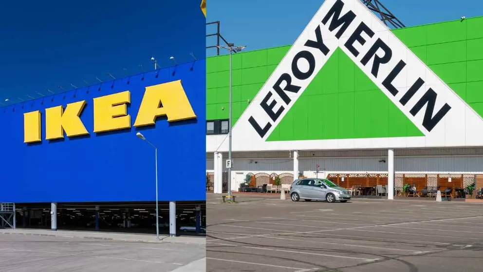 Tiendas IKEA y Leroy Merlin de muebles y decoraci&oacute;n