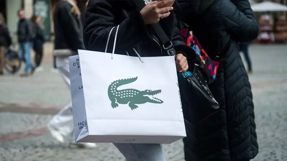 Bolsa de compra de Lacoste