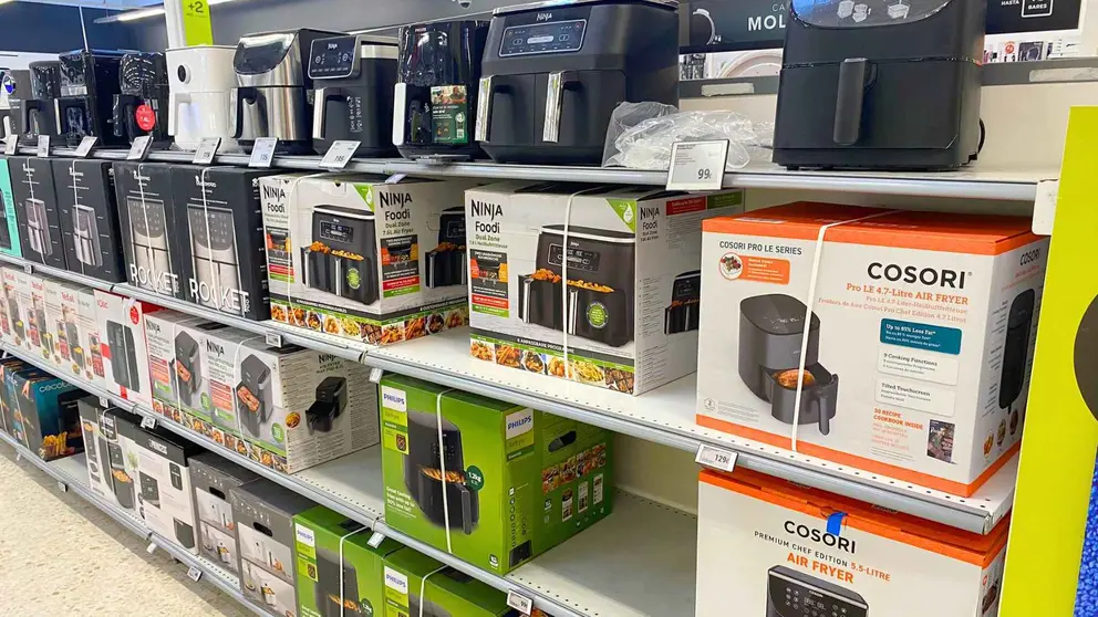 Secci&oacute;n de Freidoras de Aire en Carrefour Jerez