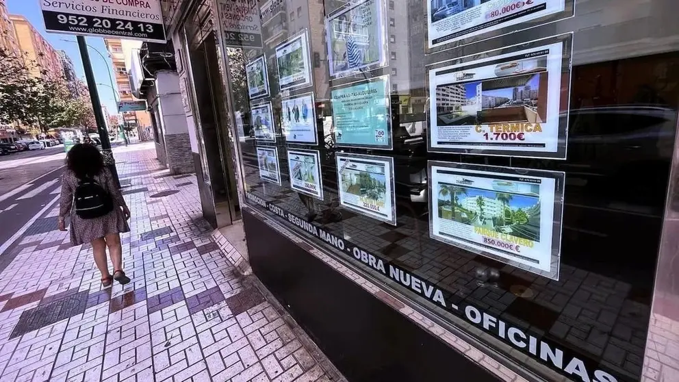 Imagen de archivo de una inmobiliaria