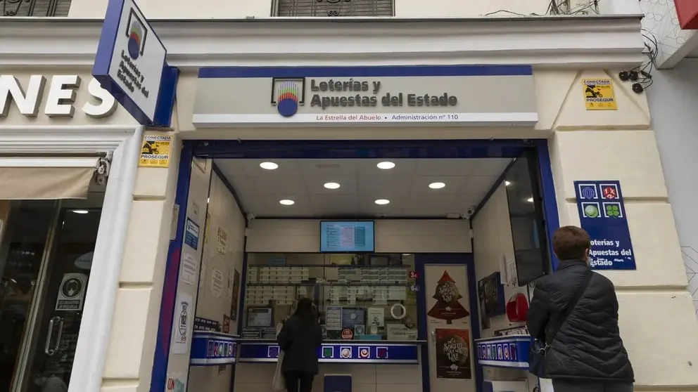 Imagen de un despacho de loter&iacute;as