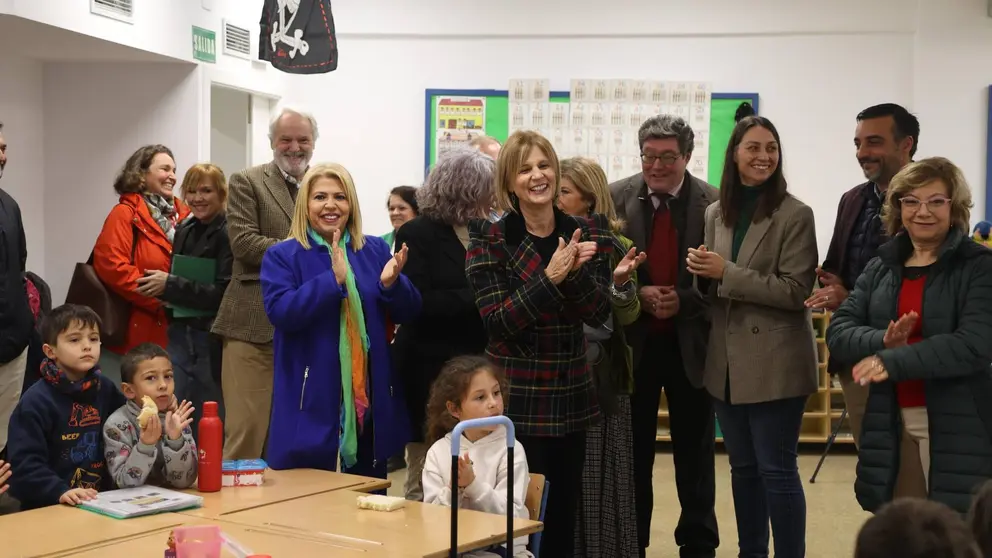 Visita al CEIP Elio Antonio de Nebrija | Cristo Garc&iacute;a