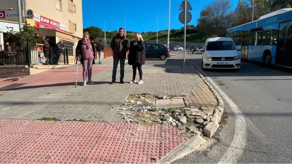 Visita a la barriada de La Cartuja