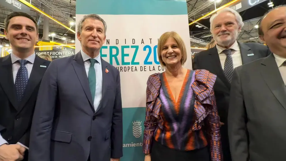 Alberto N&uacute;&ntilde;ez Feij&oacute;o y Mar&iacute;a Jos&eacute; Garc&iacute;a-Pelayo en FITUR 2025