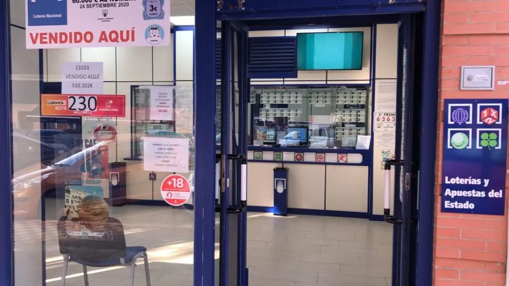 Imagen de una administraci&oacute;n de loter&iacute;as