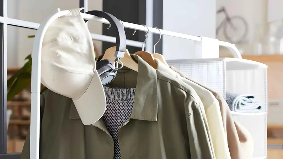 Burro para ropa MULIG de Ikea