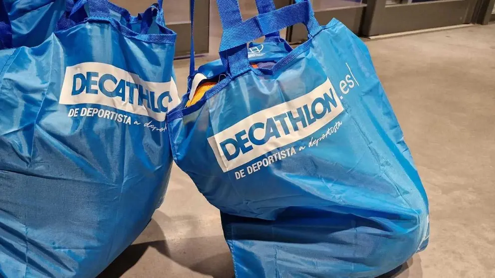 Bolsas de compra de Decathlon