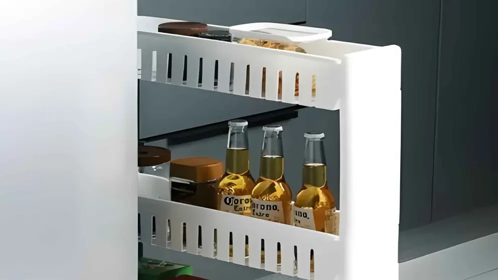 Carrito organizador con ruedas We Houseware de Carrefour