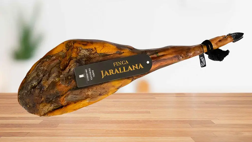 Jam&oacute;n 100% Ib&eacute;rico de Bellota 7.5 a 8 kg Finca Jarallana de La Nevera Espa&ntilde;ola
