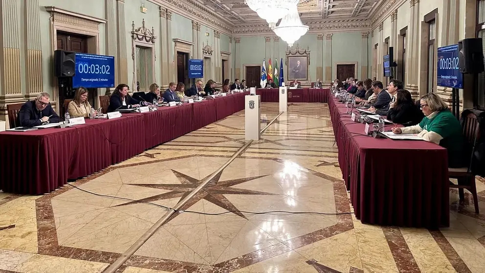 Celebraci&oacute;n del pleno en el Ayuntamiento de Huelva (1)