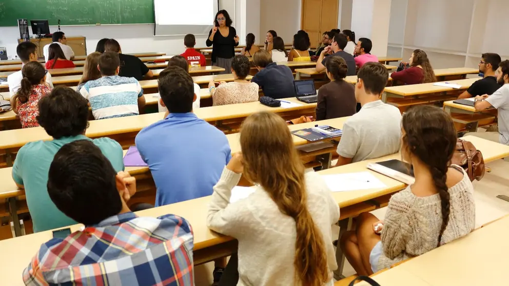Estudiantes universitarios de Andaluc&iacute;a, en una foto de archivo