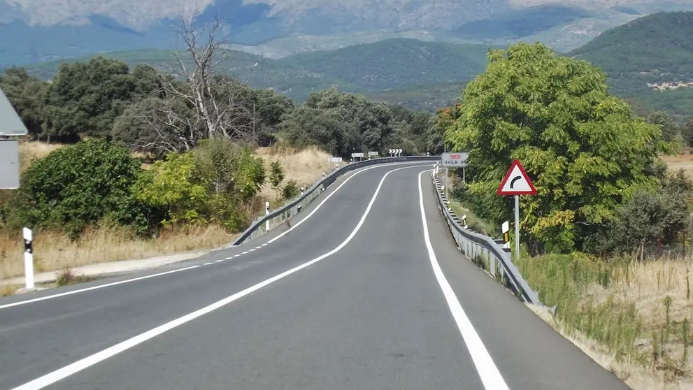 Imagen de la carretera N-502