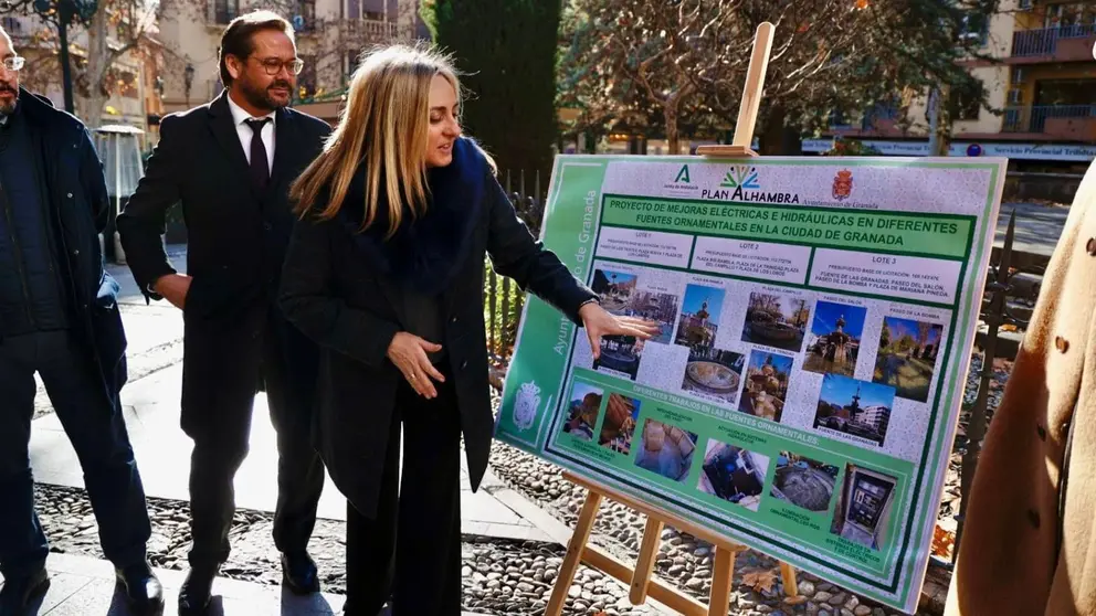 La alcaldesa, Marifr&aacute;n Carazo, ha destacado la apuesta por embellecer a Granada