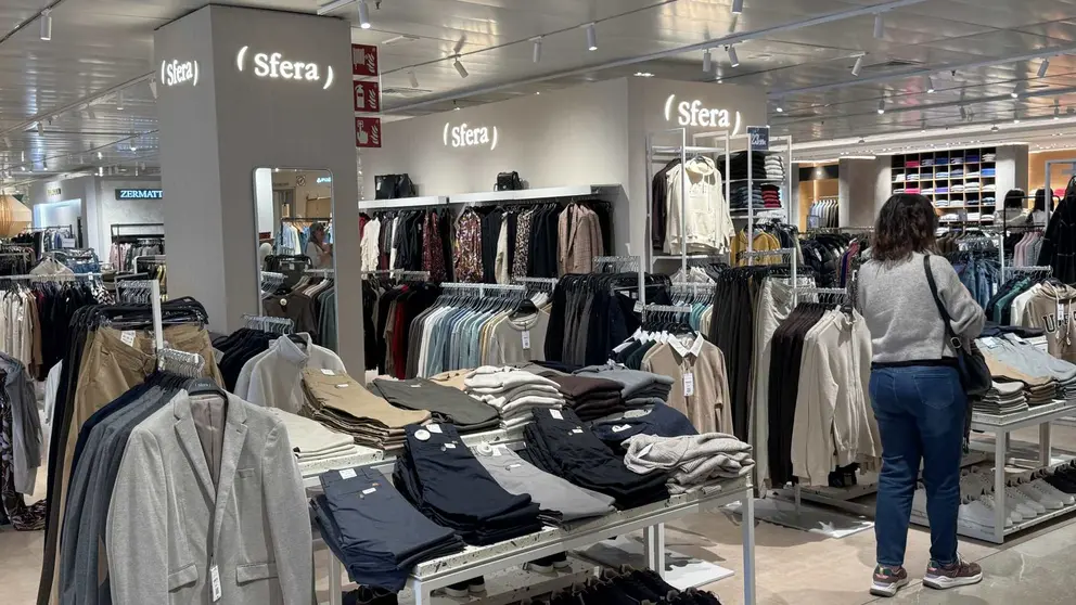 Secci&oacute;n de Sfera de El Corte Ingl&eacute;s - Cristo Garc&iacute;a