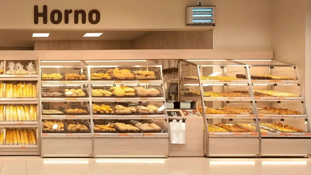 Secci&oacute;n de panader&iacute;a de Mercadona