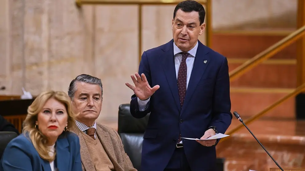 Juanma Moreno ha arremetido duramente contra Vox