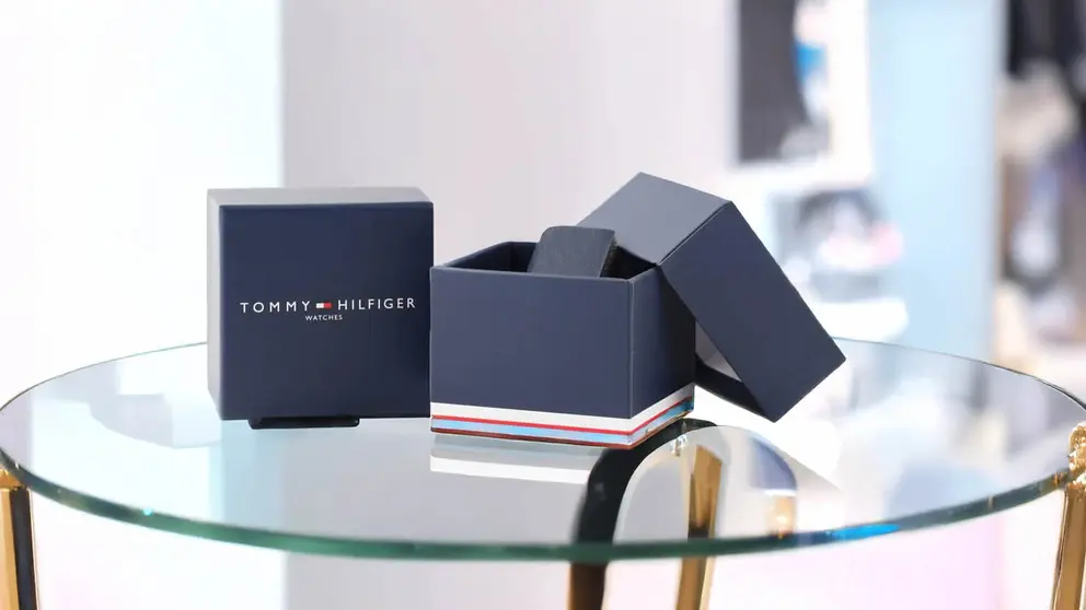 Caja de relojes de Tommy Hilfiger