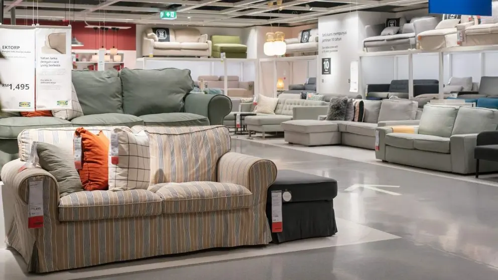 Secci&oacute;n de sof&aacute;s de IKEA