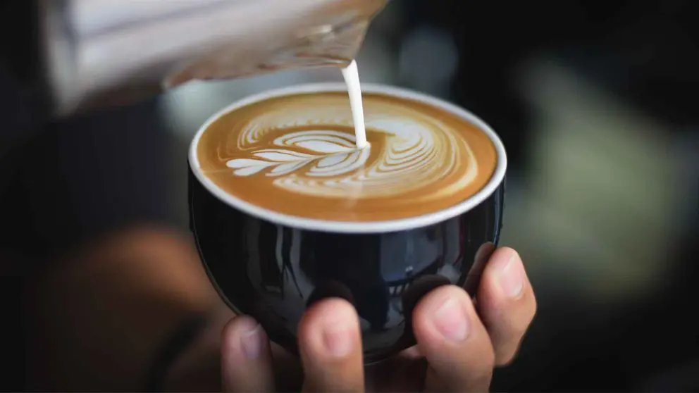 Un caf&eacute; preparado con la cafetera de Carrefour