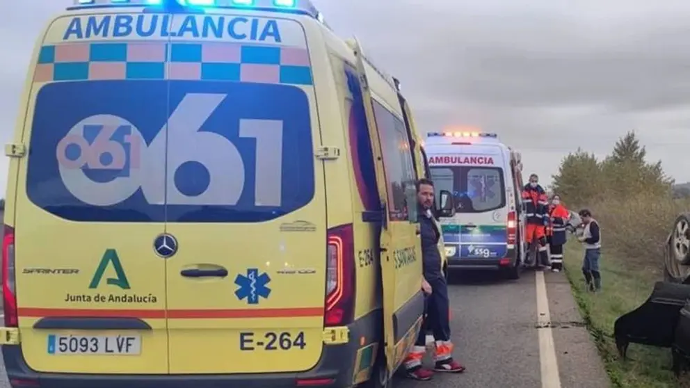 Una ambulancia del 061 en una imagen de archivo