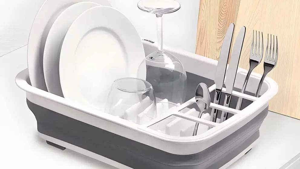 Escurreplatos plegable Rayen de Carrefour