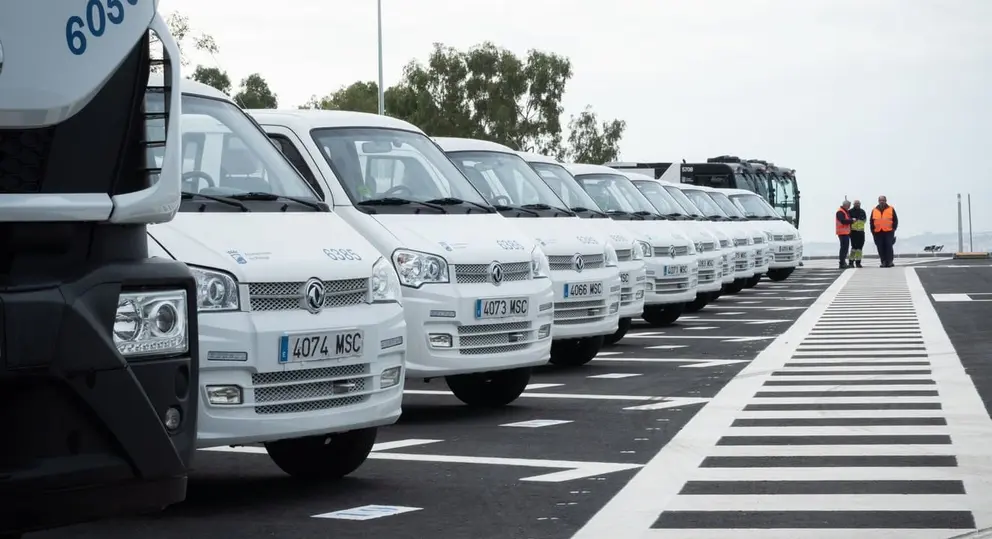 Nuevos veh&iacute;culos de limpieza en M&aacute;laga