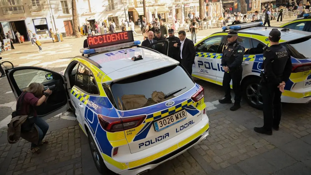 Los nuevos veh&iacute;culos de la Polic&iacute;a Local de C&aacute;diz