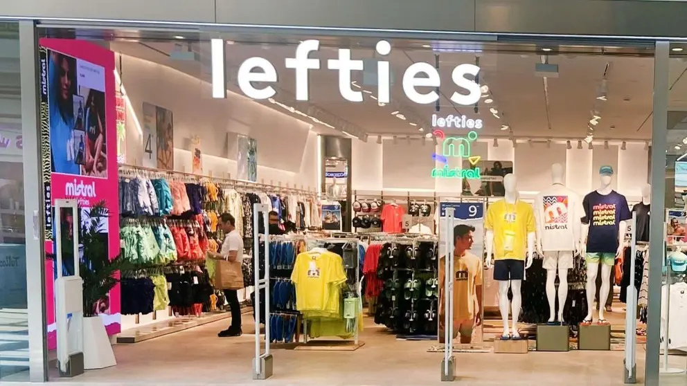 Lefties en centro comercial