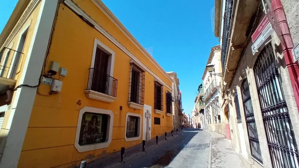Calle de la Almedina, en el casco hist&oacute;rico de Almer&iacute;a