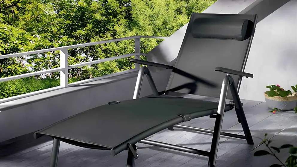 Tumbona con reposabrazos Houston LIVARNO Home de Lidl