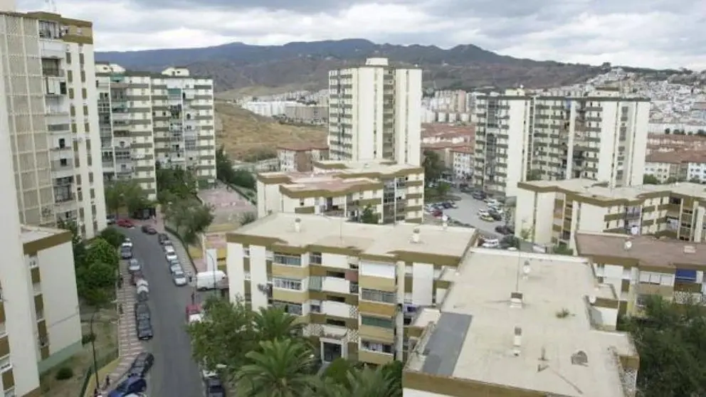 La barriada de La Palmilla en M&aacute;laga