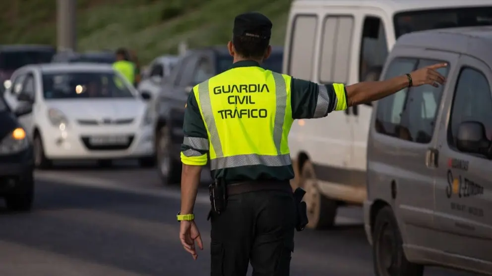 Un guardia civil de tr&aacute;fico