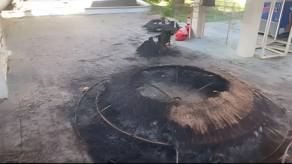 Incendio en el Chiringuito La Manuela