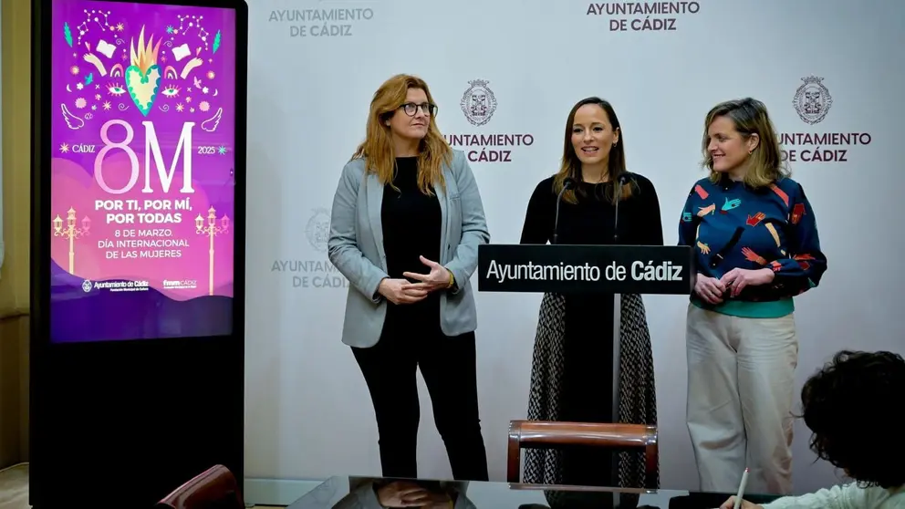 Presentaci&oacute;n de los actos con motivo del D&iacute;a Internacional de la Mujer en C&aacute;diz