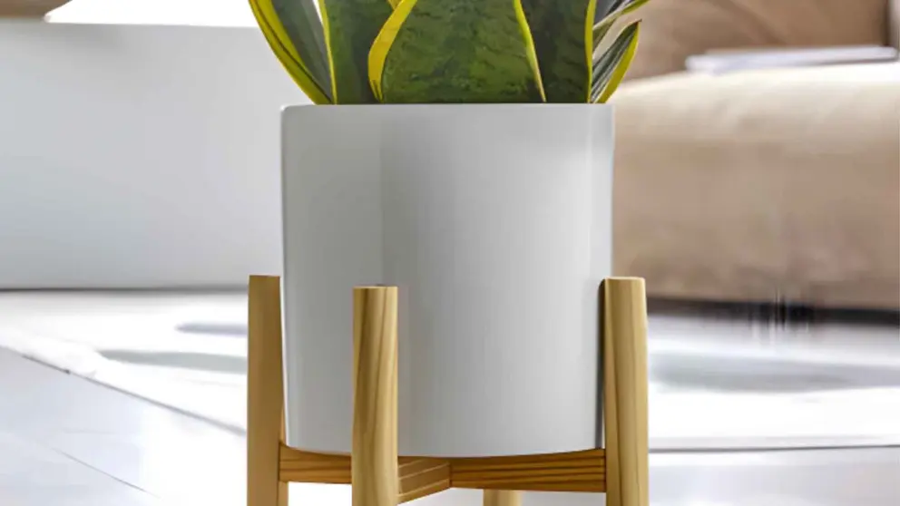 Maceta con soporte Livarno Home de Lidl
