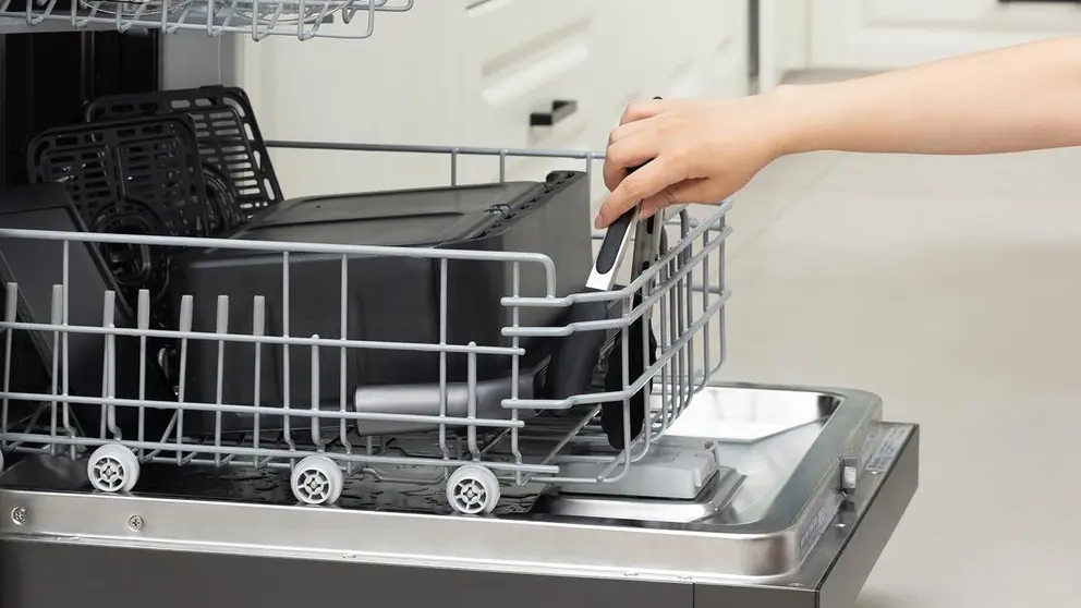 Freidora de aire de f&aacute;cil limpieza