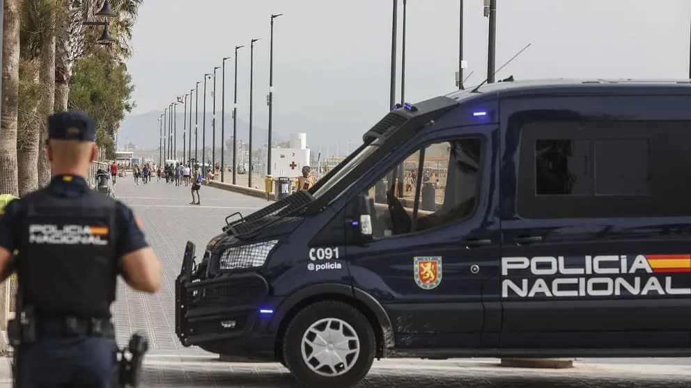 Un agente de la Polic&iacute;a Nacional, en una imagen de archivo