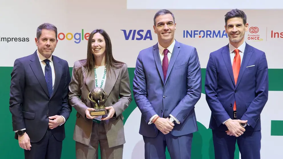 La empresa gaditana Cloud Estudio logra el XI Premio CEPYME