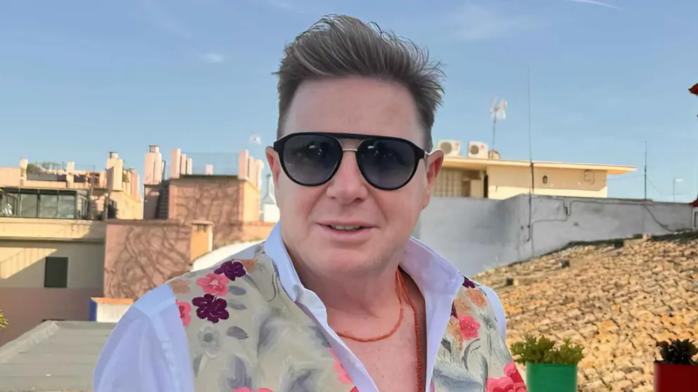 Jorge Cadaval posa desde la terraza de su casa en Triana | @jorgecadaval